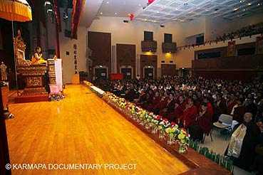 H.H. 17th
                            Karmapa visits Karma Kagyu Centres in
                            Taiwan