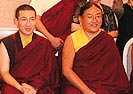 The
                          17th Karmapa meets Sakya Trinzin Rinpoche