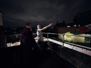 Thaye Dorje, His Holiness the 17th Gyalwa Karmapa, visits the London Diamond Way Buddhist Centre. Photo: Tokpa Korlo.