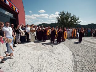 Thaye Dorje, His Holiness the 17th Gyalwa Karmapa, visits Nala Centre and Padkar Ling in the Czech Republic. Photo: Tokpa Korlo.