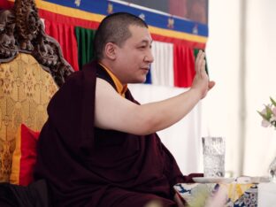 Thaye Dorje, His Holiness the 17th Gyalwa Karmapa, visits Nala Centre and Padkar Ling in the Czech Republic. Photo: Tokpa Korlo.