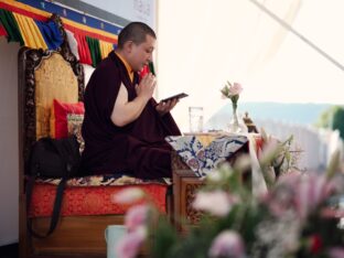 Thaye Dorje, His Holiness the 17th Gyalwa Karmapa, visits Nala Centre and Padkar Ling in the Czech Republic. Photo: Tokpa Korlo.