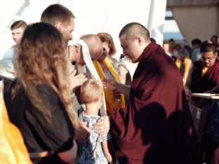 Thaye Dorje, His Holiness the 17th Gyalwa Karmapa, visits Nala Centre and Padkar Ling in the Czech Republic. Photo: Tokpa Korlo.