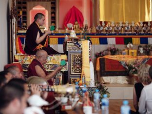 Thaye Dorje, His Holiness the 17th Gyalwa Karmapa, visits Nala Centre and Padkar Ling in the Czech Republic. Photo: Tokpa Korlo.