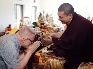 Thaye Dorje, His Holiness the 17th Gyalwa Karmapa, visits Nala Centre and Padkar Ling in the Czech Republic. Photo: Tokpa Korlo.