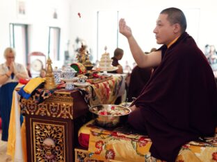 Thaye Dorje, His Holiness the 17th Gyalwa Karmapa, visits Nala Centre and Padkar Ling in the Czech Republic. Photo: Tokpa Korlo.