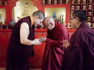 Thaye Dorje, His Holiness the 17th Gyalwa Karmapa, visits Nala Centre and Padkar Ling in the Czech Republic. Photo: Tokpa Korlo.