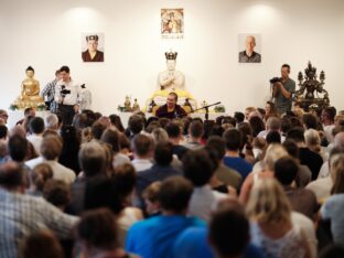 Thaye Dorje, His Holiness the 17th Gyalwa Karmapa, visits Nala Centre and Padkar Ling in the Czech Republic. Photo: Tokpa Korlo.