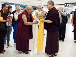 Thaye Dorje, His Holiness the 17th Gyalwa Karmapa, visits Nala Centre and Padkar Ling in the Czech Republic. Photo: Tokpa Korlo.