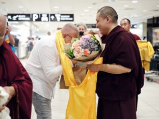 Thaye Dorje, His Holiness the 17th Gyalwa Karmapa, visits Nala Centre and Padkar Ling in the Czech Republic. Photo: Tokpa Korlo.