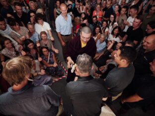 Thaye Dorje, His Holiness the 17th Gyalwa Karmapa, at the Europe Center. Photo: Tokpa Korlo.