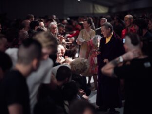 Thaye Dorje, His Holiness the 17th Gyalwa Karmapa, at the Europe Center. Photo: Tokpa Korlo.