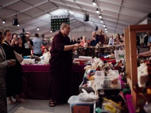 Thaye Dorje, His Holiness the 17th Gyalwa Karmapa, at the Europe Center. Photo: Tokpa Korlo.