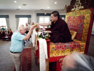 Thaye Dorje, His Holiness the 17th Gyalwa Karmapa, visits Harrogate and Manchester. Photo: Tokpa Korlo.