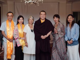 Thaye Dorje, His Holiness the 17th Gyalwa Karmapa, visits Harrogate and Manchester. Photo: Tokpa Korlo.