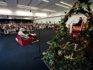 Thaye Dorje, His Holiness the 17th Gyalwa Karmapa, visits Harrogate and Manchester. Photo: Tokpa Korlo.