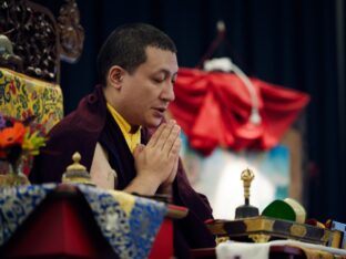 Thaye Dorje, His Holiness the 17th Gyalwa Karmapa, visits Harrogate and Manchester. Photo: Tokpa Korlo.