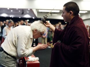 Thaye Dorje, His Holiness the 17th Gyalwa Karmapa, visits Harrogate and Manchester. Photo: Tokpa Korlo.