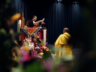 Thaye Dorje, His Holiness the 17th Gyalwa Karmapa, visits Harrogate and Manchester. Photo: Tokpa Korlo.