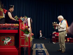 Thaye Dorje, His Holiness the 17th Gyalwa Karmapa, visits Harrogate and Manchester. Photo: Tokpa Korlo.