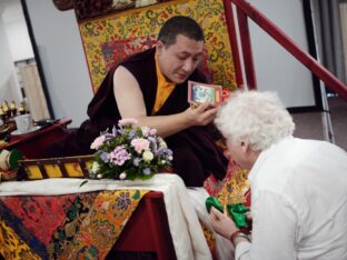 Thaye Dorje, His Holiness the 17th Gyalwa Karmapa, visits Harrogate and Manchester. Photo: Tokpa Korlo.