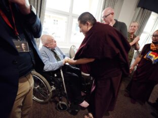 Thaye Dorje, His Holiness the 17th Gyalwa Karmapa, visits Harrogate and Manchester. Photo: Tokpa Korlo.