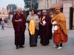 Thaye Dorje, His Holiness the 17th Gyalwa Karmapa, presided over the 2024 Kagyu Monlam in Bodh Gaya. Photo: Tokpa Korlo