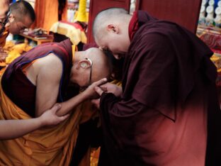 Thaye Dorje, His Holiness the 17th Gyalwa Karmapa, presided over the 2024 Kagyu Monlam in Bodh Gaya. Photo: Tokpa Korlo