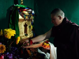 Thaye Dorje, His Holiness the 17th Gyalwa Karmapa, presided over the 2024 Kagyu Monlam in Bodh Gaya. Photo: Tokpa Korlo