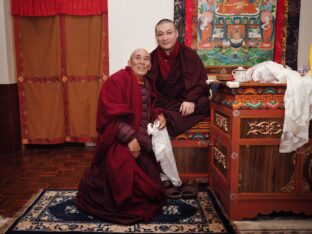 Thaye Dorje, His Holiness the 17th Gyalwa Karmapa, presided over the 2024 Kagyu Monlam in Bodh Gaya. Photo: Tokpa Korlo