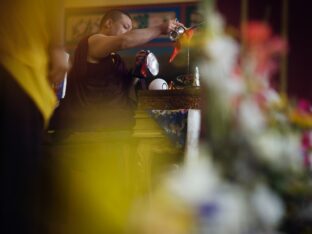 Public Meditation Course 2024 at the Karmapa International Buddhist Institute. Photo: Tokpa Korlo