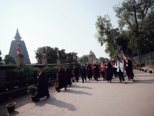 Thaye Dorje, His Holiness the 17th Gyalwa Karmapa, presided over the 2024 Kagyu Monlam in Bodh Gaya. Photo: Tokpa Korlo