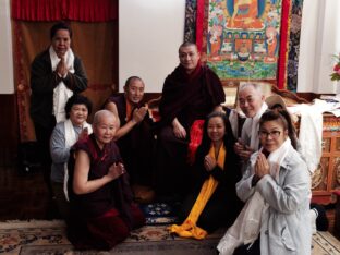 Thaye Dorje, His Holiness the 17th Gyalwa Karmapa, presided over the 2024 Kagyu Monlam in Bodh Gaya. Photo: Tokpa Korlo