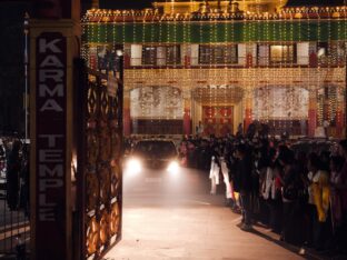 Thaye Dorje, His Holiness the 17th Gyalwa Karmapa, presided over the 2024 Kagyu Monlam in Bodh Gaya. Photo: Tokpa Korlo