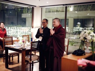 Thaye Dorje, His Holiness the 17th Gyalwa Karmapa, presided over the 2024 Kagyu Monlam in Bodh Gaya. Photo: Tokpa Korlo