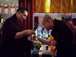 Thaye Dorje, His Holiness the 17th Gyalwa Karmapa, presides over the Karmapa Public Course 2025