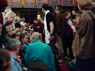 Thaye Dorje, His Holiness the 17th Gyalwa Karmapa, presides over the Karmapa Public Course 2025