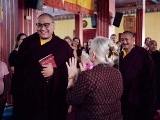 Thaye Dorje, His Holiness the 17th Gyalwa Karmapa, presides over the Karmapa Public Course 2025