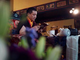 Thaye Dorje, His Holiness the 17th Gyalwa Karmapa, presides over the Karmapa Public Course 2025