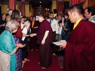 Thaye Dorje, His Holiness the 17th Gyalwa Karmapa, presides over the Karmapa Public Course 2025