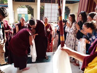 Thaye Dorje, His Holiness the 17th Gyalwa Karmapa, presides over the Karmapa Public Course 2025